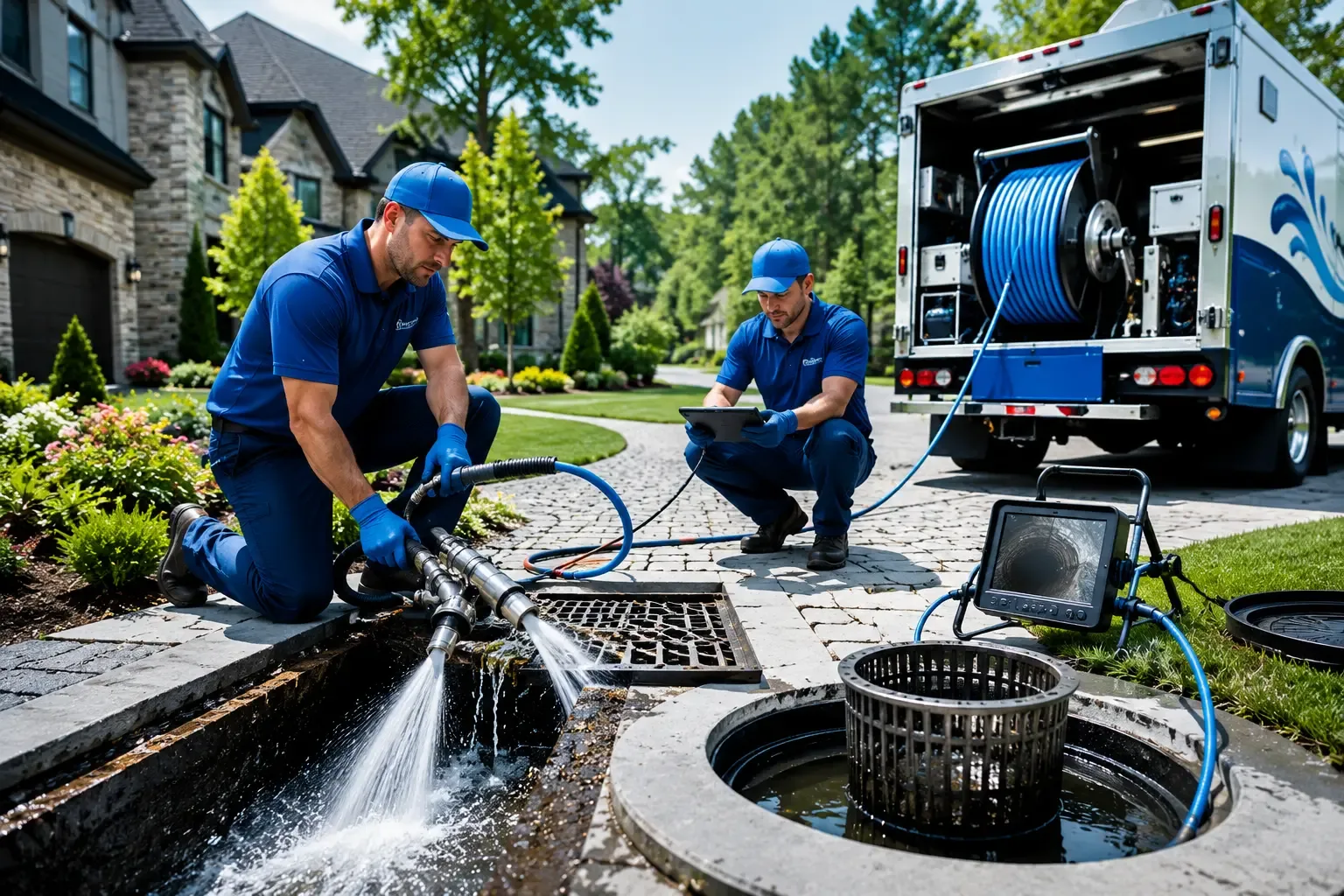 Local outdoor drain cleaning professionals in Crofton, KY